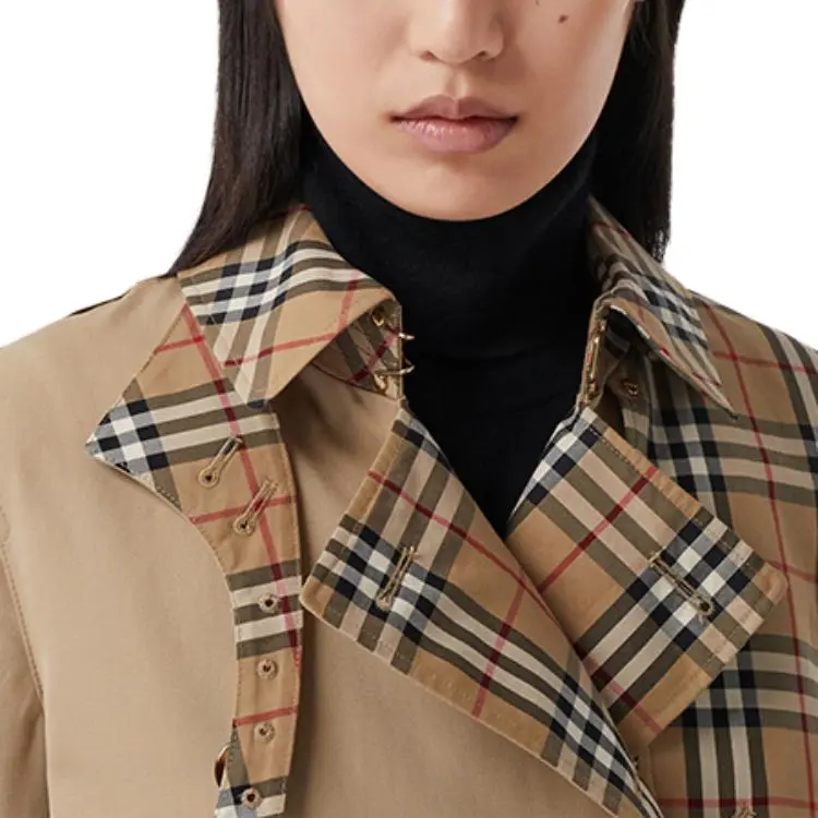 Burberry Trench Coat Women's Khaki-3