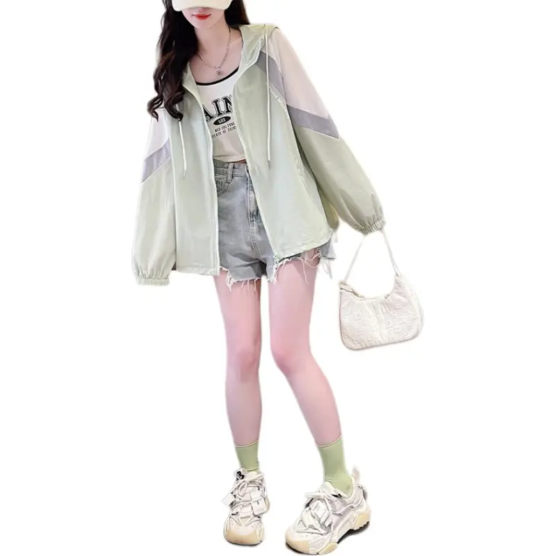 Mu Xiao Xin Cropped Coat Women's-5