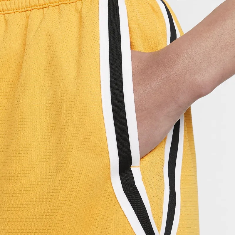 Nike Fly Crossover Casual Shorts Women's Yellow-3