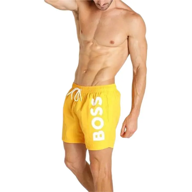 HUGO BOSS Swimming Shorts Men's Yellow-4