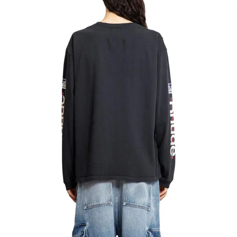 RHUDE Petrol Patch Long Sleeve Tee-1
