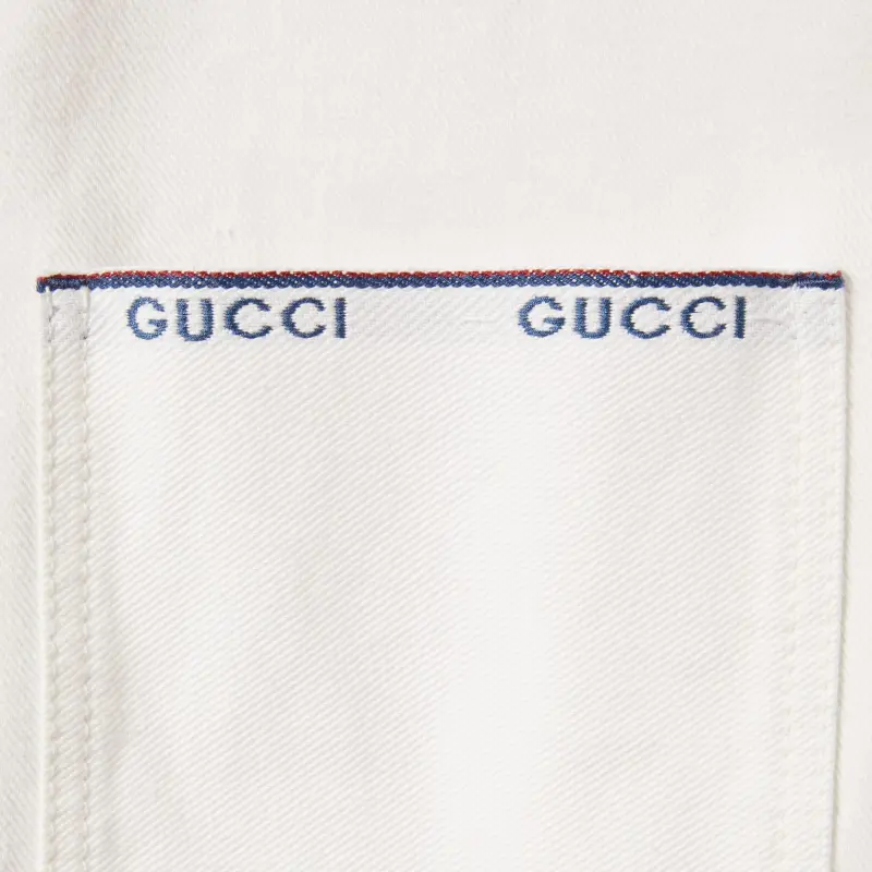 GUCCI Shirts Men White-4