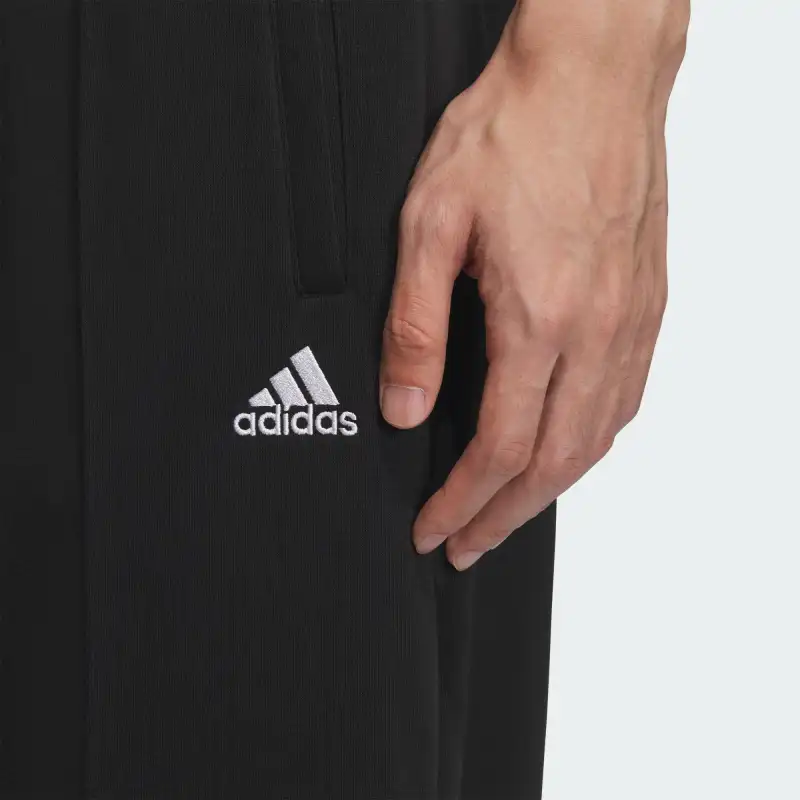 Adidas Pintuck Knitted Sports Pants Unisex Black-3