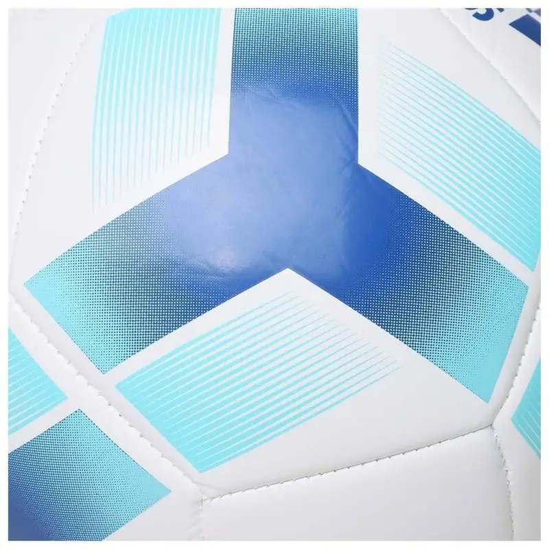 Adidas Size 5 Soccer TPU Machine Stitched Soccer Ball Unisex White Blue-2