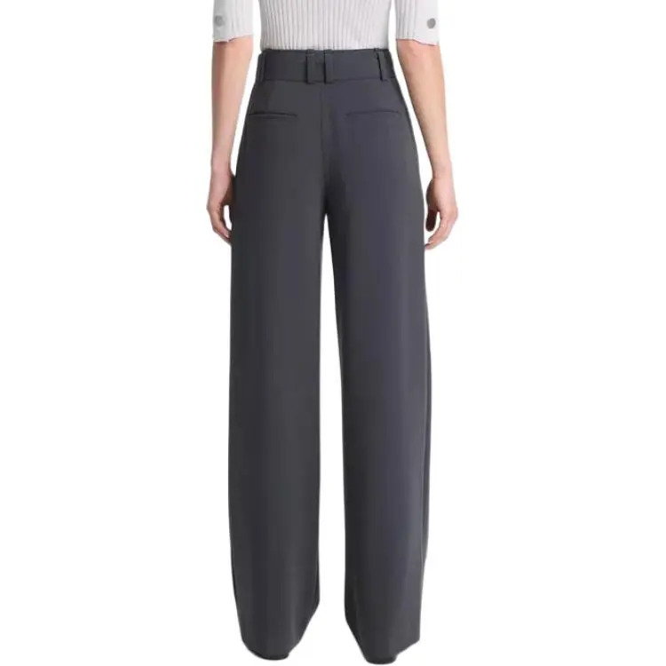 VINCE Belted Wide leg Trousers-1