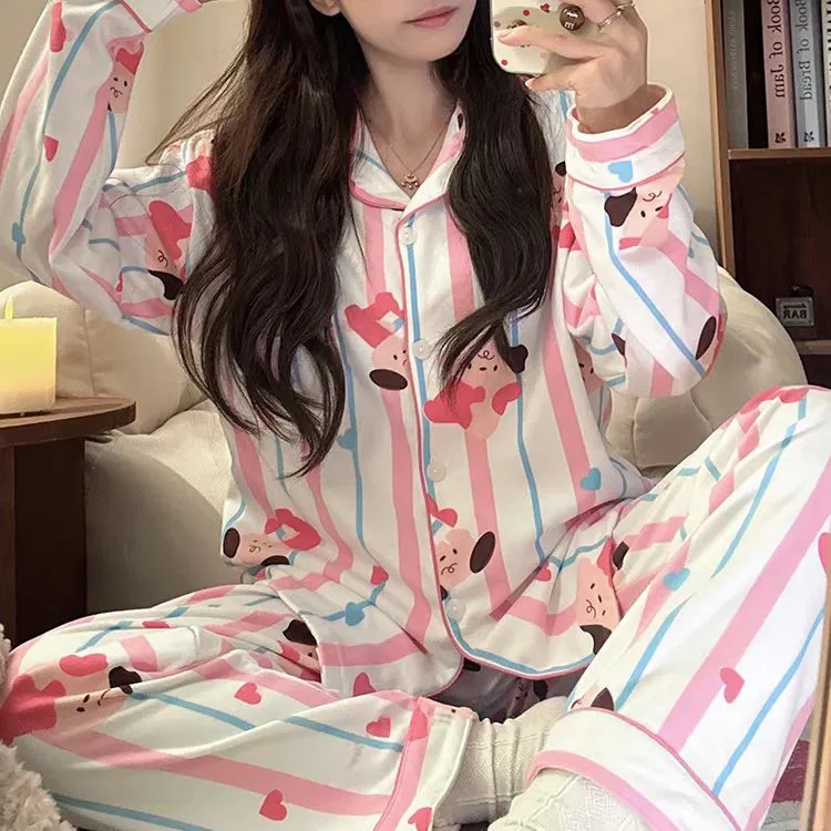 WANANNI Pajama Set Women's Pink-1