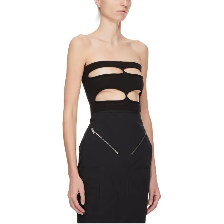RICK OWENS/RO Strapless Top Women's Black-2