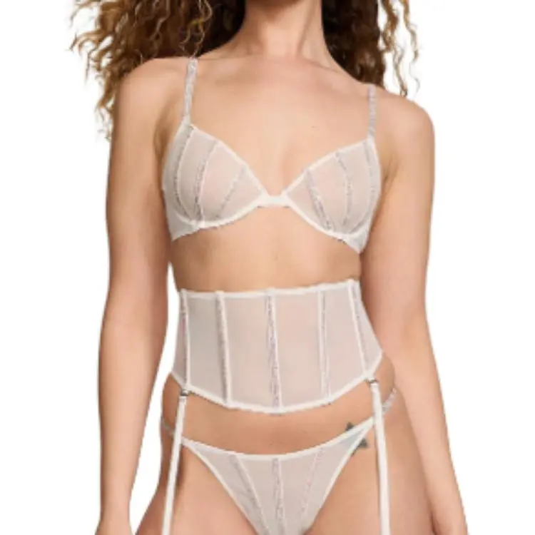 Victoria's Secret Victoria's Secret Fashion Show Series VERY SEXY Underwear Accessories Women's Coconut White-1