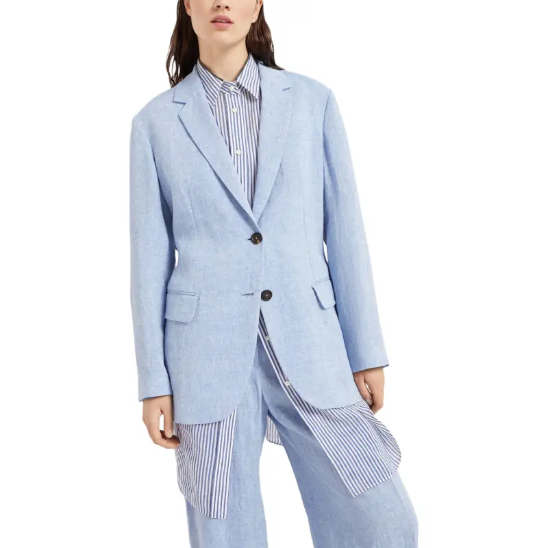 Brunello Cucinelli Beaded Detailed Jacket-2