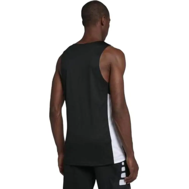 Nike Basketball Jerseys Men's Black White-4