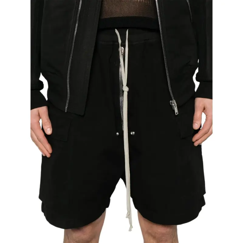 Rick Owens DRKSHDW Cotton Cargobela Shorts-4