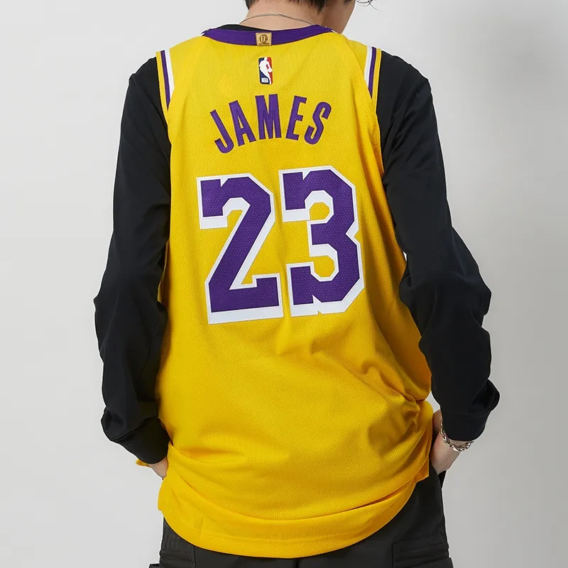 Nike Nba Los Angeles Lakers Icon Edition 2022/23 Dri Fit Adv Authentic Jersey-4