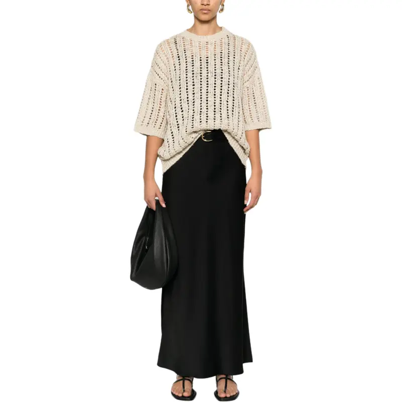 Brunello Cucinelli Sequin embellished T shirt-1