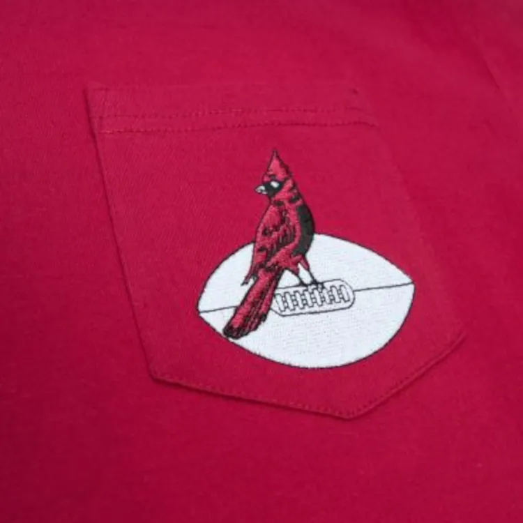 Mitchell Ness T Shirts Men Brick Red-3