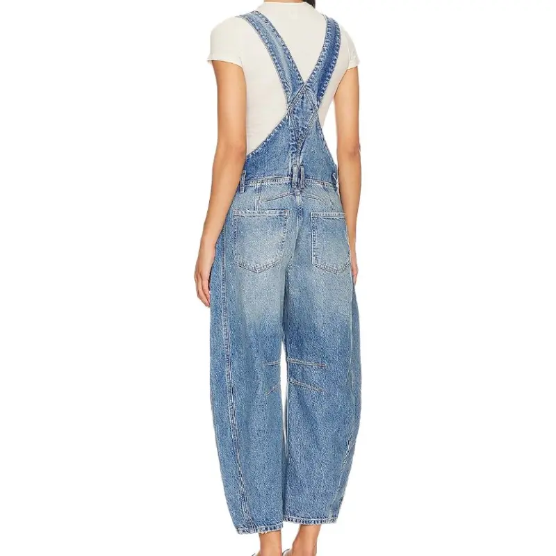 FREE PEOPLE Overalls Women's Blue-1