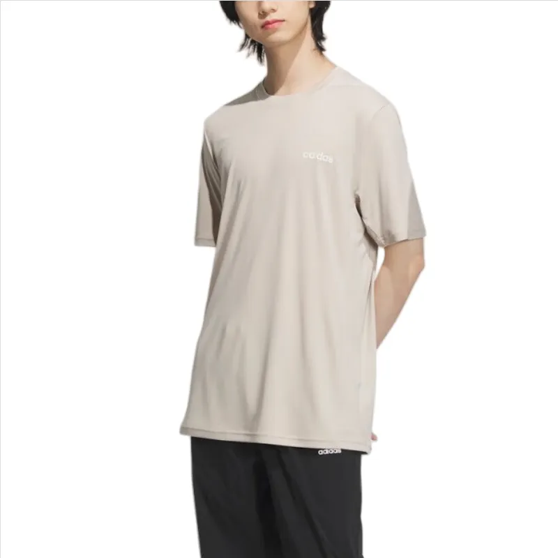 Adidas T Shirts Unisex Gray-2