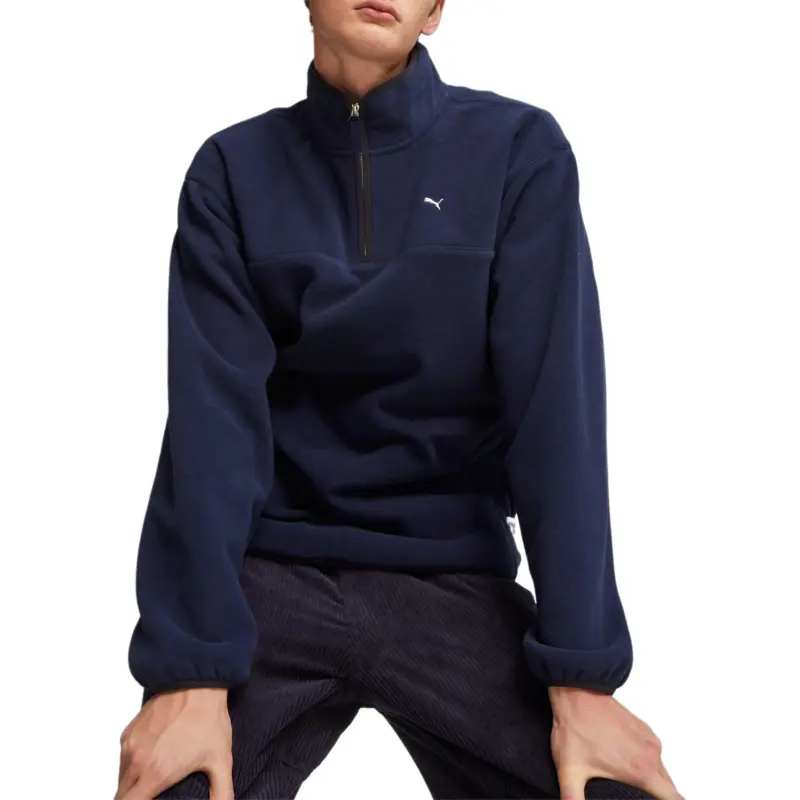 PUMA MMQ Sweatshirt Unisex Navy Blue-3