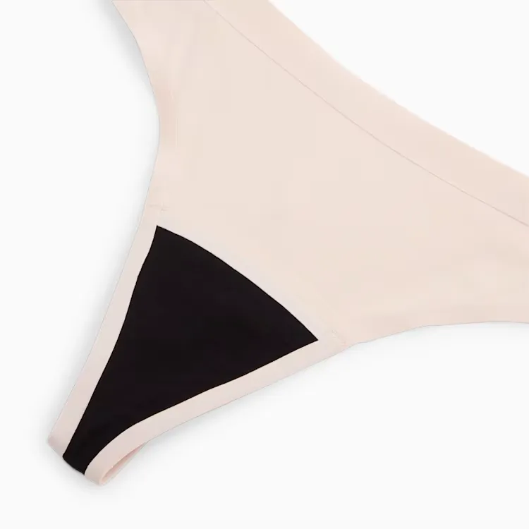 PUMA Seamfree Active Thong Light-Moderate Underpants Women's 1 Pack Light Misty Pink-2