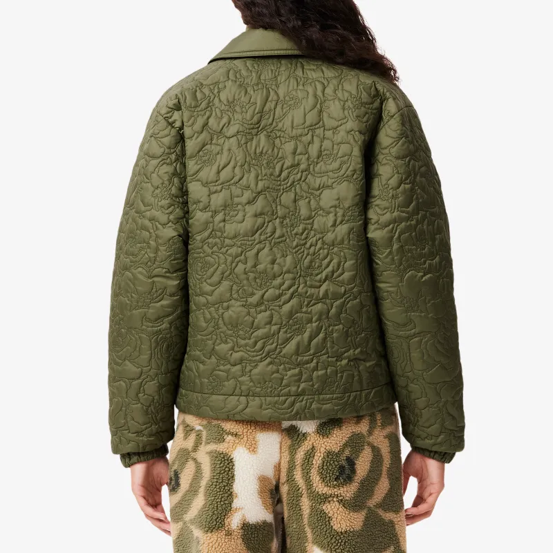 LACOSTE Floral quilted Jacket-2