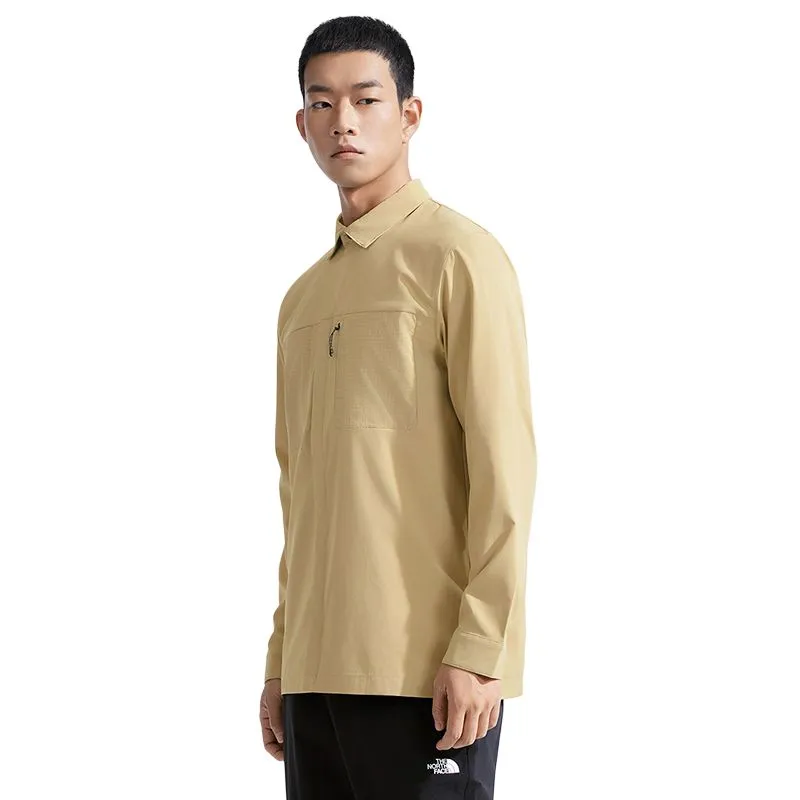 THE NORTH FACE LIGHTRANGE SS25 Shirt Men's Stone Tan-2