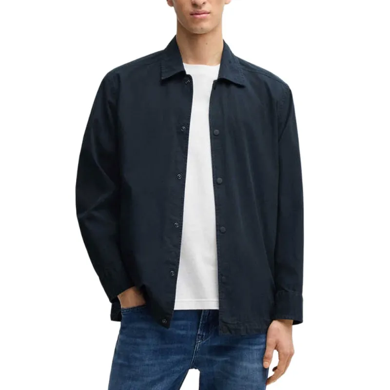 HUGO BOSS SS25 Shirt Men's Dark Blue-2