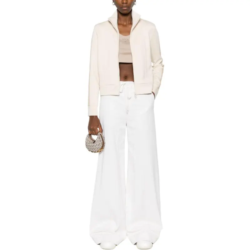 FENDI Jackets & Coats Women's White-1