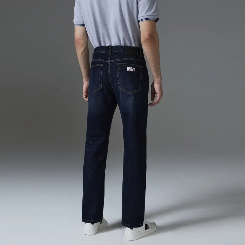 DKNY Jeans Men Dark Denim Blue-4