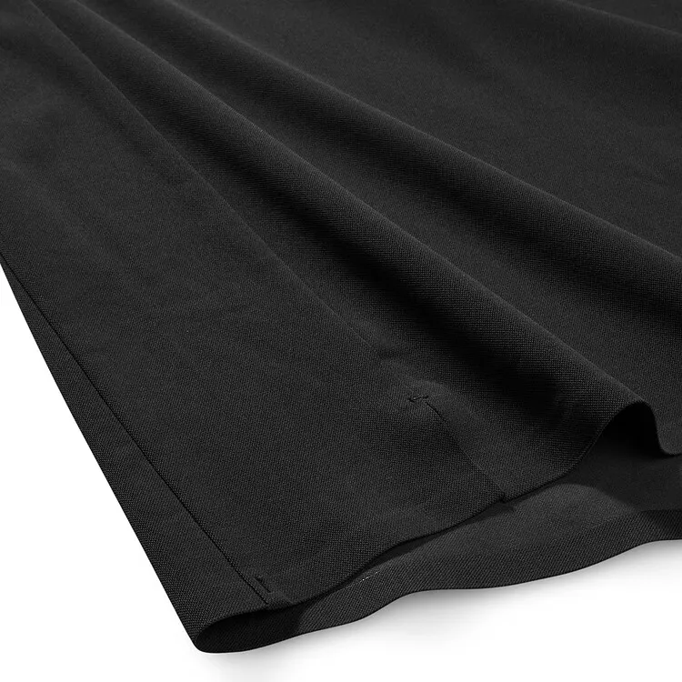 Skechers GODRI Polo Shirt Men's Carbon Black-2
