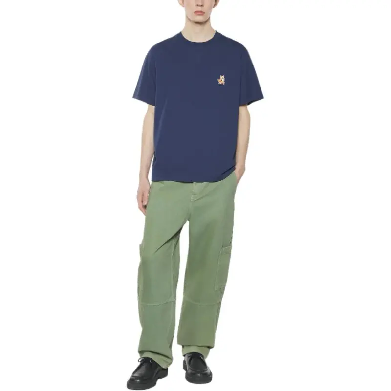 Maison Kitsune Speedy Fox Patch Comfort T Shirt-2