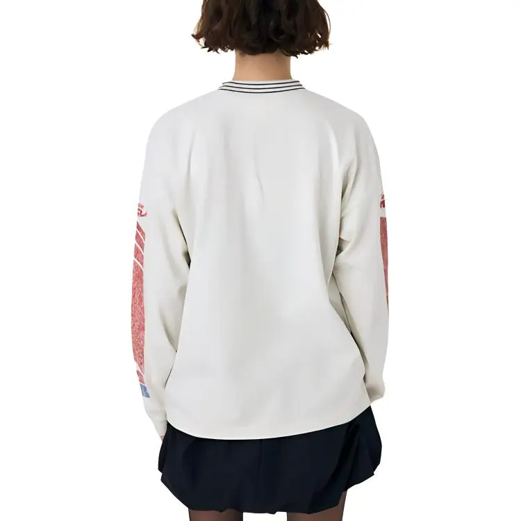 MOUSSY HRC Collaboration Drop Shoulder Sleeve T Shirt Women's-4