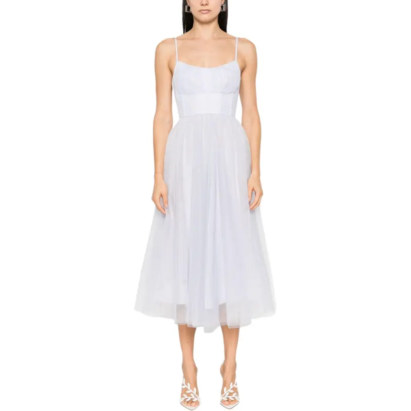 Zimmermann Tulle Corset Midi Dress-1