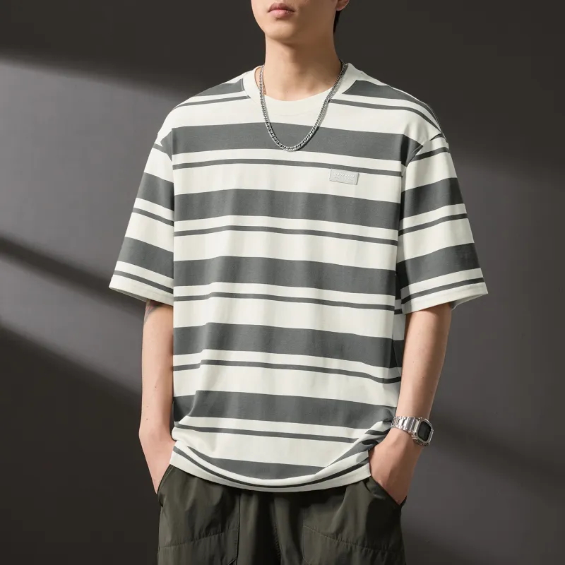WOOD SOON Men's Summer Thin Trendy Brand T Shirt Unisex-8