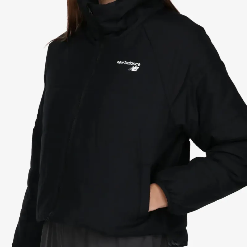 New Balance Puffer Jacket Women's Black-5