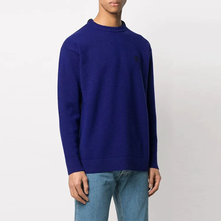 LOEWE Sweaters Men Dark Blue-3