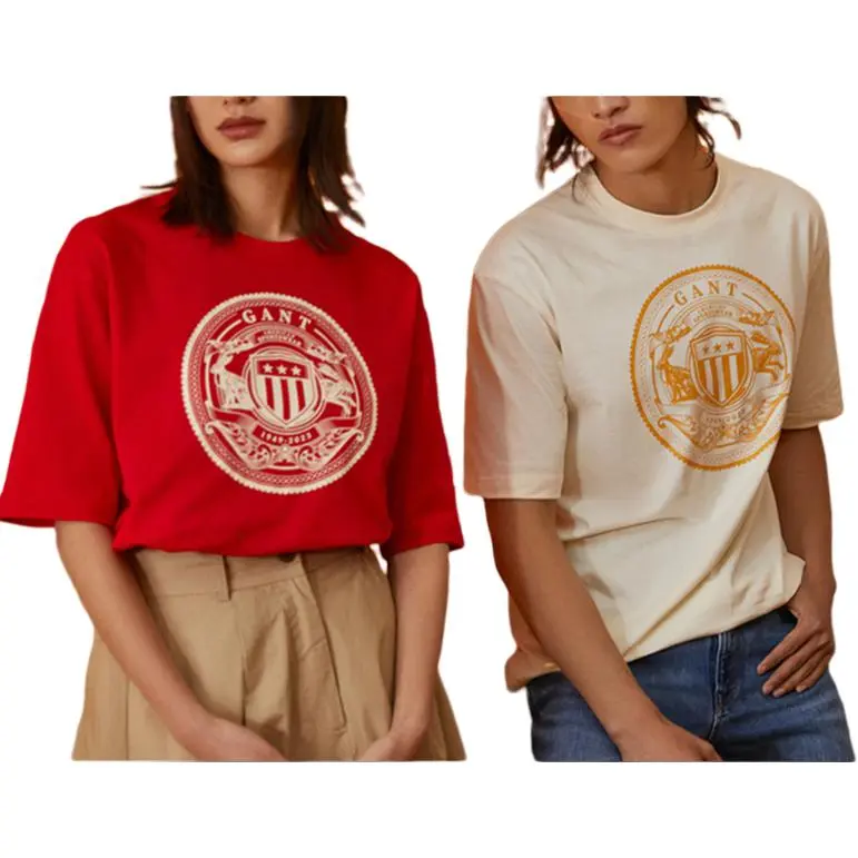 GANT T Shirts Unisex-2