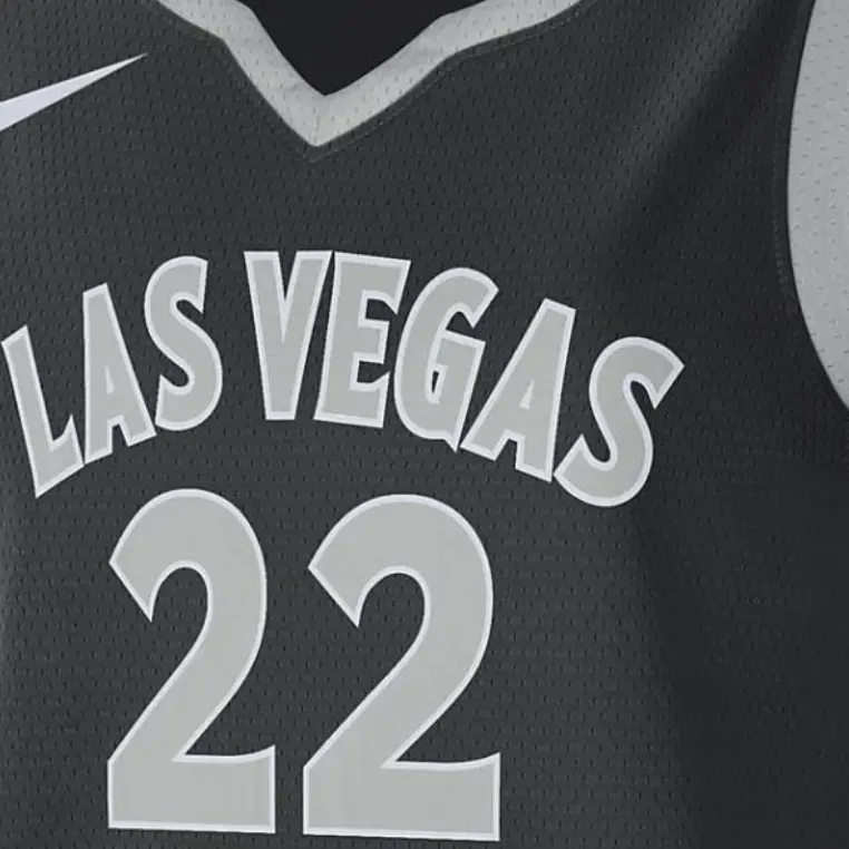 Nike A'ja Wilson Las Vegas Aces 2023 Nike Dri FIT Wnba Victory Jersey-2