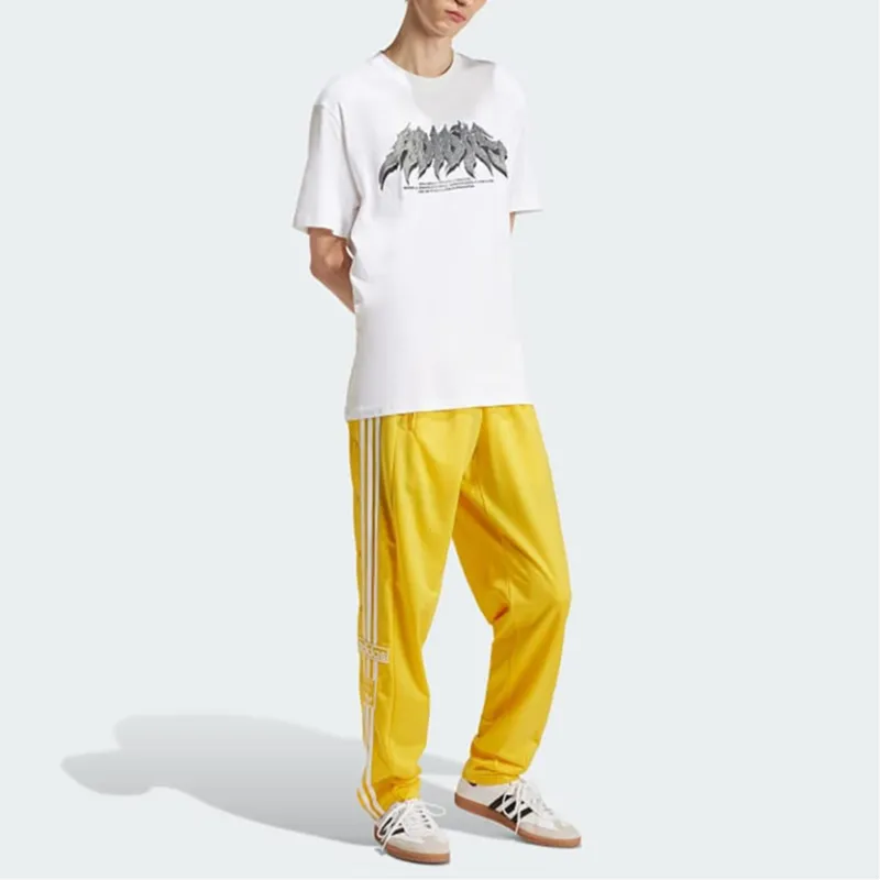 Adidas T Shirts Men White-4