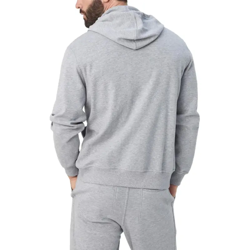 Brunello Cucinelli Zipped Drawstring Hoodie-5