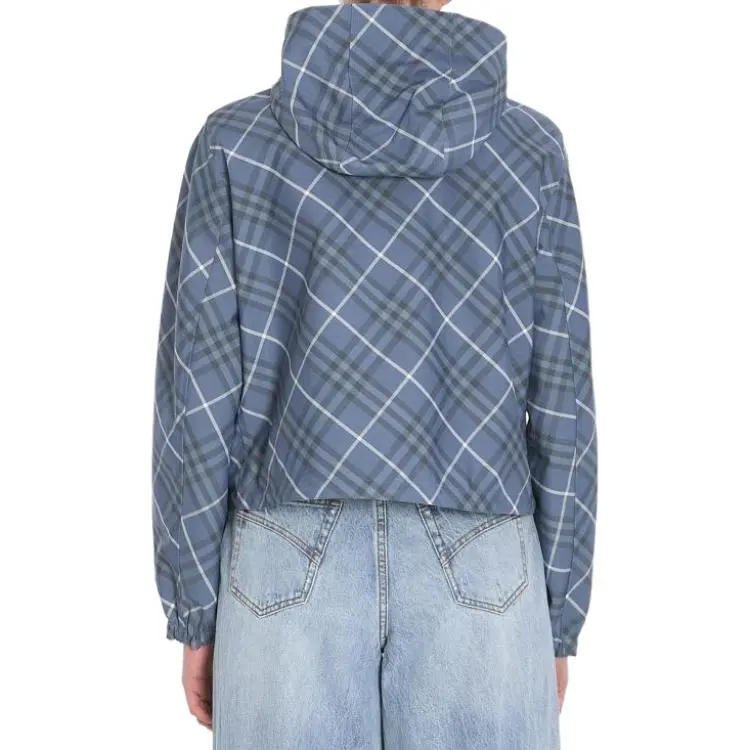 Burberry Reversible Checked Hooded Jacket-1