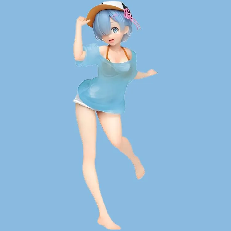 TAITO Rem Zero, Life In Another World T Shirt Swimwear, Figure Bonus Gifts 23cm-5