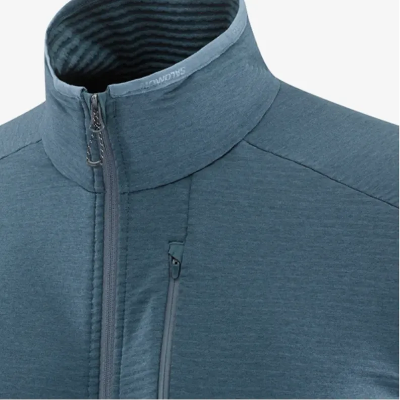 SALOMON ESSENTIAL LIGHTWARM Jackets Coats Men's Midnight Navy-3