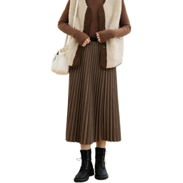 ZIMO Casual Long Skirts Women's-5