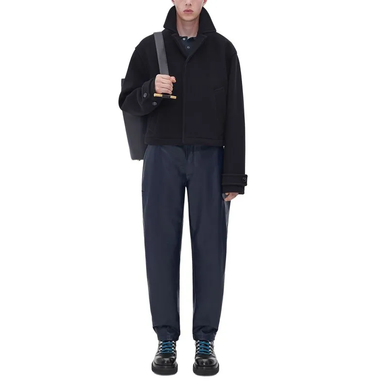 Bottega Veneta FW22 Jackets Coats Men's Midnight Blue-1