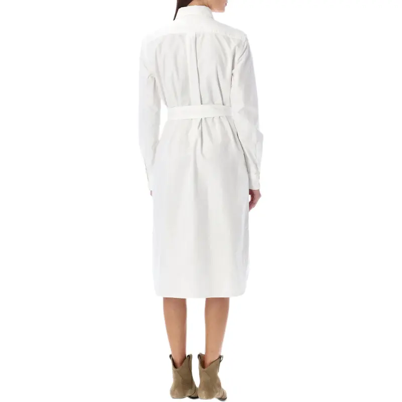 Polo Ralph Lauren Belted Oxford Shirtdress-1
