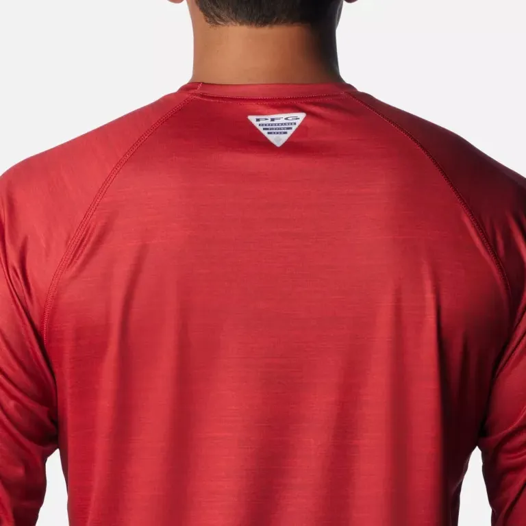 Columbia PFG Terminal Tackle Shirt Men's Red-3