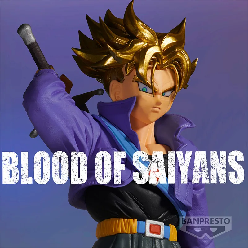 BANPRESTO Dragon Ball Characters Bandai Glasses Factory Z Saiyan Blood BOS Future Super Saiyan Trunks Bonus Gifts-3