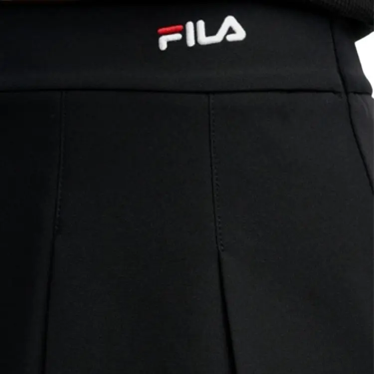 FILA TENNIS Casual Short Skirts Women's Jet Black BK-6