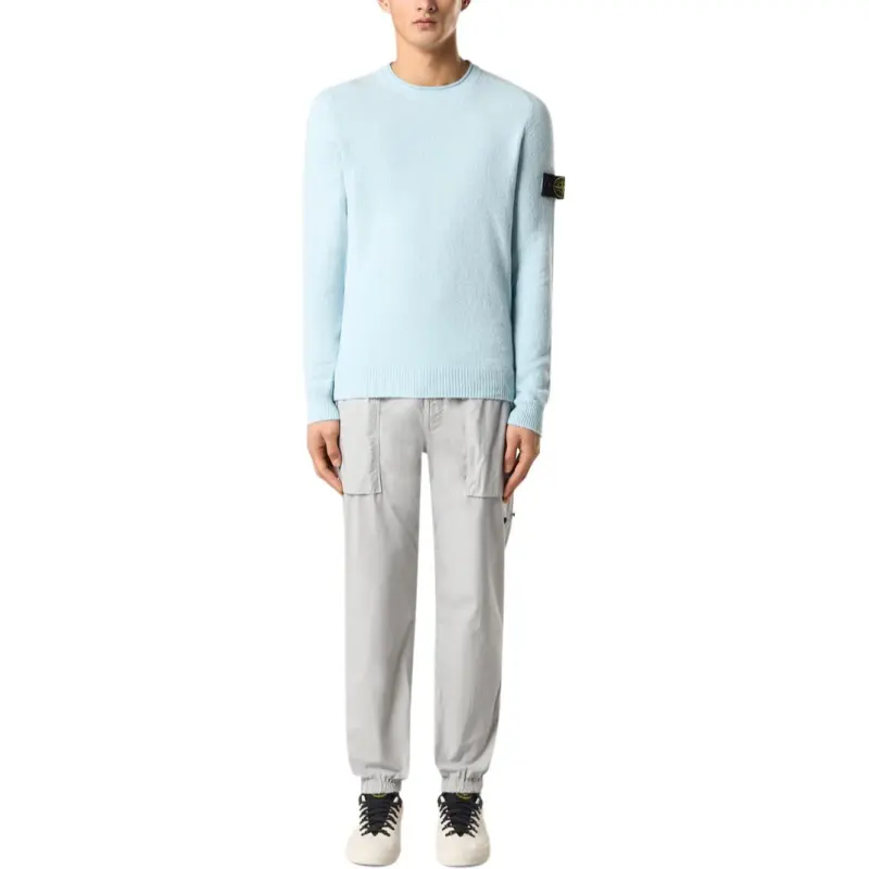 STONE ISLAND SS25 Sweaters Men Sky Blue-2