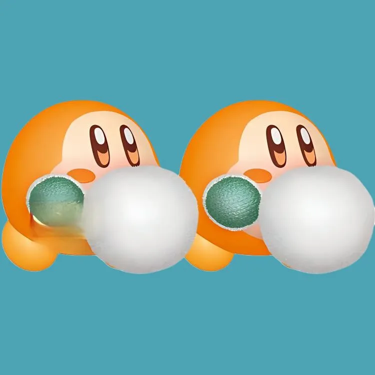 BANPRESTO Waddle Dee Glass Factory Fluffy Puffy MINE Collection Chibi Figures 4cm-1