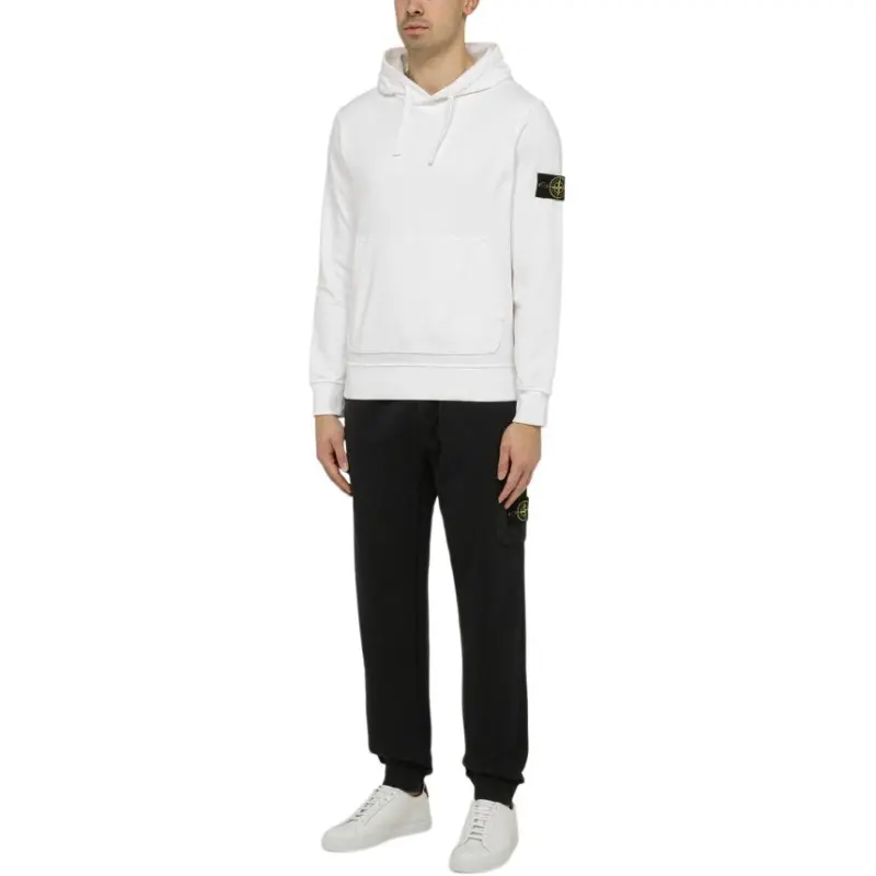 STONE ISLAND Garment Dyed Pocket Sweatpants-4